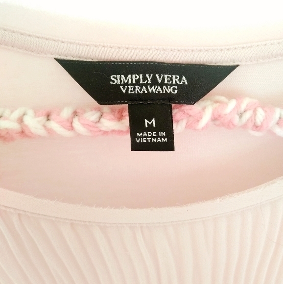 Simply VERA WANG Pleated NWOT - Picture 4 of 4